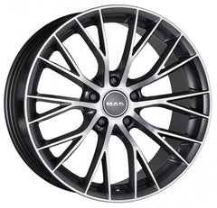 Mak München Gun Metallic Mirror Face Alufelge 8x18 Zoll ET30 LK 5x120 ML72.6