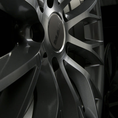 Mak München gun metallic mirror Alufelge 8x18 Zoll ET34 LK 5x120 ML72.6 – Bild 7