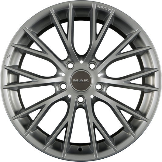 Mak München Silver Alufelge 8x18 Zoll ET43 LK 5x120 ML72.6