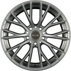 Mak München Silver Alufelge 8x18 Zoll ET43 LK 5x120 ML72.6