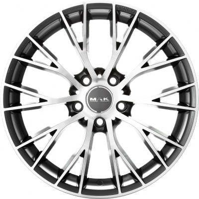 Mak München gun metallic mirror Alufelge 8.5x19 Zoll ET18 LK 5x120 ML72.6 – Bild 2