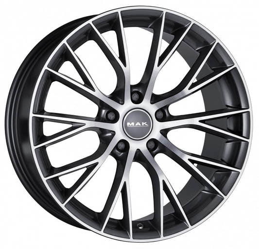 Mak München gun metallic mirror Alufelge 9.5x20 Zoll ET35 LK 5x120 ML72.6