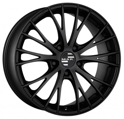 Mak Rennen matt black Alufelge 9x18 Zoll ET50 LK 5x130 ML71.6