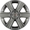 Mak Fuoco 6 Hyper Silver Alufelge 8x18 Zoll ET53 LK 6x130 ML84.1