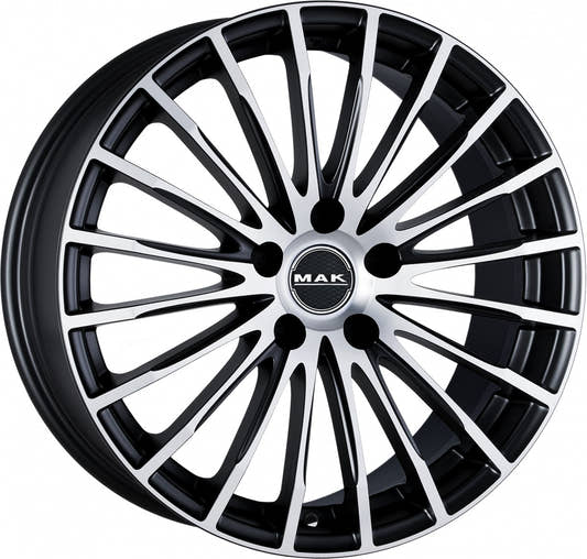 Mak Fatale ice black Alufelge 9x18 Zoll ET50 LK 5x112 ML66.6
