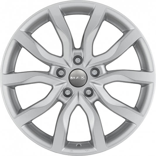 Mak Köln silver Alufelge 8x19 Zoll ET42 LK 5x112 ML66.5 – Bild 2
