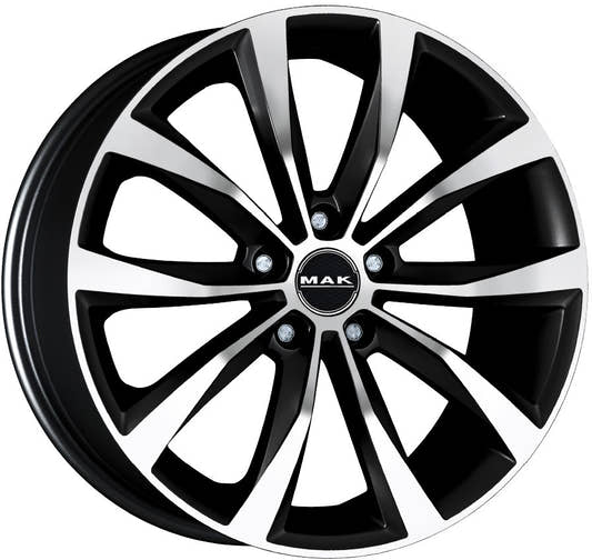 Mak Wolf black mirror Alufelge 7.5x17 Zoll ET45 LK 5x108 ML72