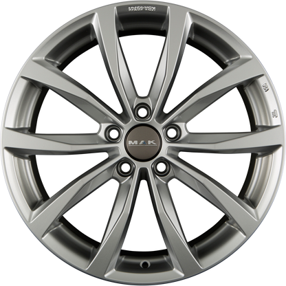 Mak Wolf Silver Alufelge 8x18 Zoll ET41 LK 5x112 ML57.1