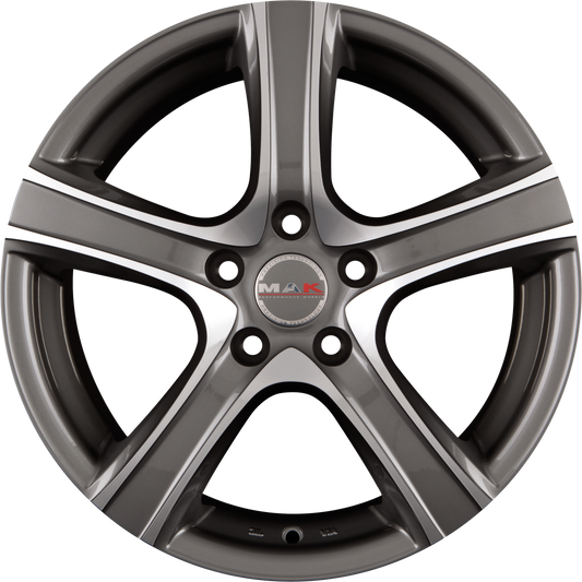 Mak Score Iron Mirror Alufelge 5x15 Zoll ET39 LK 4x100 ML54.1