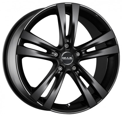 Mak Zenith matt black Alufelge 8x17 Zoll ET45 LK 5x108 ML72