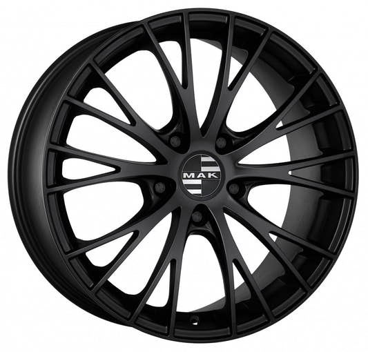Mak Rennen matt black Alufelge 9x18 Zoll ET21 LK 5x112 ML66.45