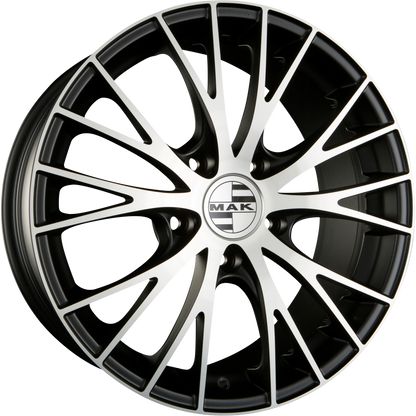 Mak Rennen Ice Black Alufelge 9x19 Zoll ET21 LK 5x112 ML66.6 – Bild 2