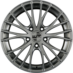 Mak Rennen Silver Alufelge 10x20 Zoll ET50 LK 5x130 ML71.5