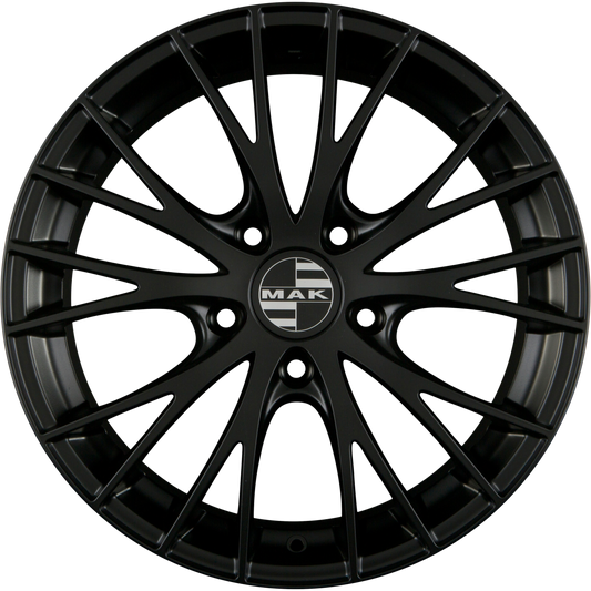 Mak Rennen Matt Black Alufelge 11x20 Zoll ET70 LK 5x130 ML71.6