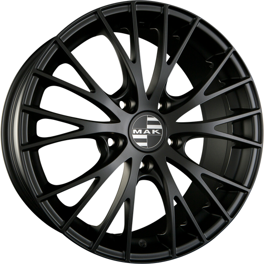 Mak Rennen Matt Black Alufelge 11x20 Zoll ET70 LK 5x130 ML71.6 – Bild 2