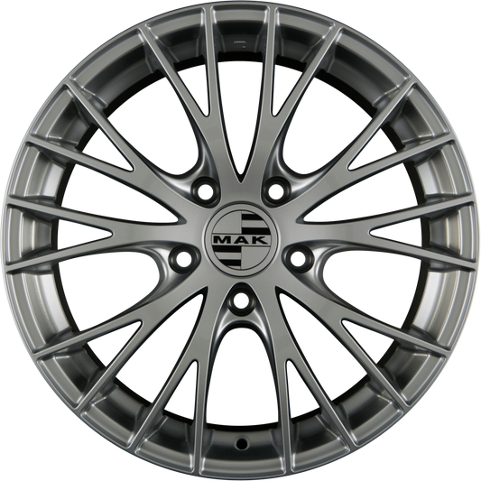 Mak Rennen Silver Alufelge 11x20 Zoll ET52 LK 5x130 ML71.6