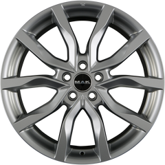 Mak Highlands Silver Alufelge 6.5x16 Zoll ET40 LK 5x114.3 ML76