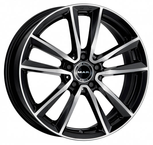 Mak Bremen black mirror Alufelge 7.5x17 Zoll ET52.5 LK 5x112 ML66.6