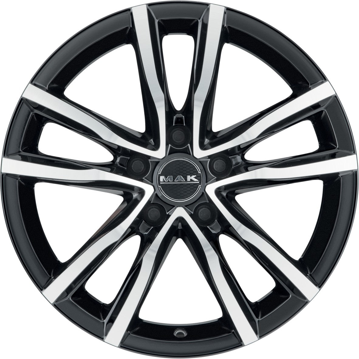 Mak Milano 5 black mirror Alufelge – Bild 2