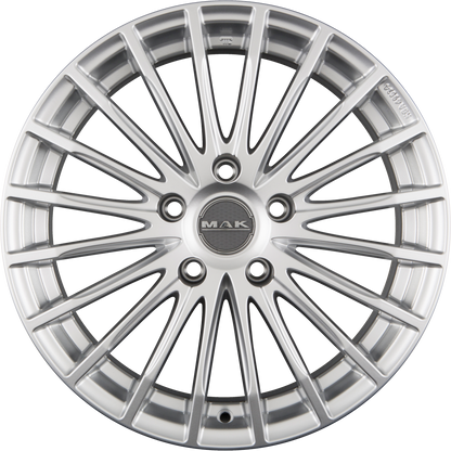 Mak Fatale Silver Alufelge 8x18 Zoll ET42 LK 5x112 ML76