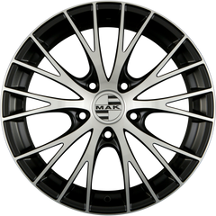 Mak Rennen Ice Black Alufelge 10x21 Zoll ET50 LK 5x130 ML71.6