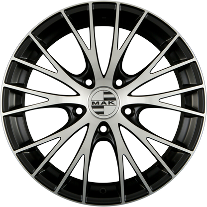 Mak Rennen Ice Black Alufelge 10x21 Zoll ET50 LK 5x130 ML71.6