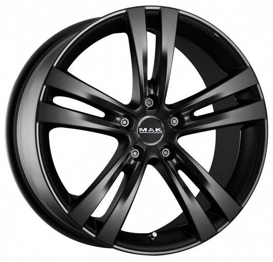 Mak Zenith matt black Alufelge 7x17 Zoll ET31 LK 4x98 ML58.1