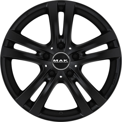 Mak Zenith matt black Alufelge 7x17 Zoll ET31 LK 4x98 ML58.1 – Bild 2