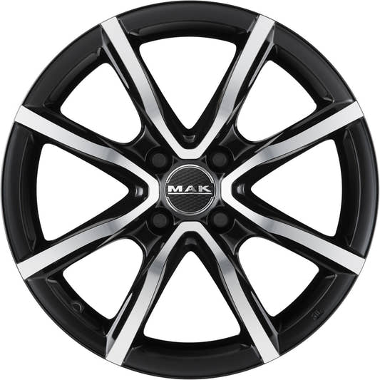 Mak Milano 4 Black Mirror Face Alufelge 6.5x16 Zoll ET30 LK 4x98 ML58.1 – Bild 2