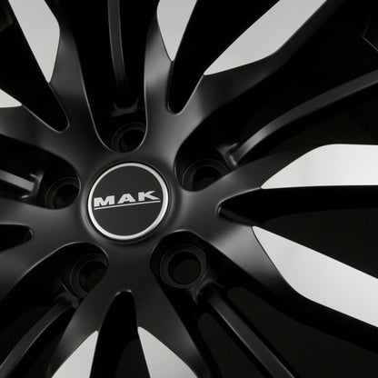 Mak Barbury Ice Black Alufelge 8.5x20 Zoll ET45 LK 5x108 ML63.4 – Bild 5