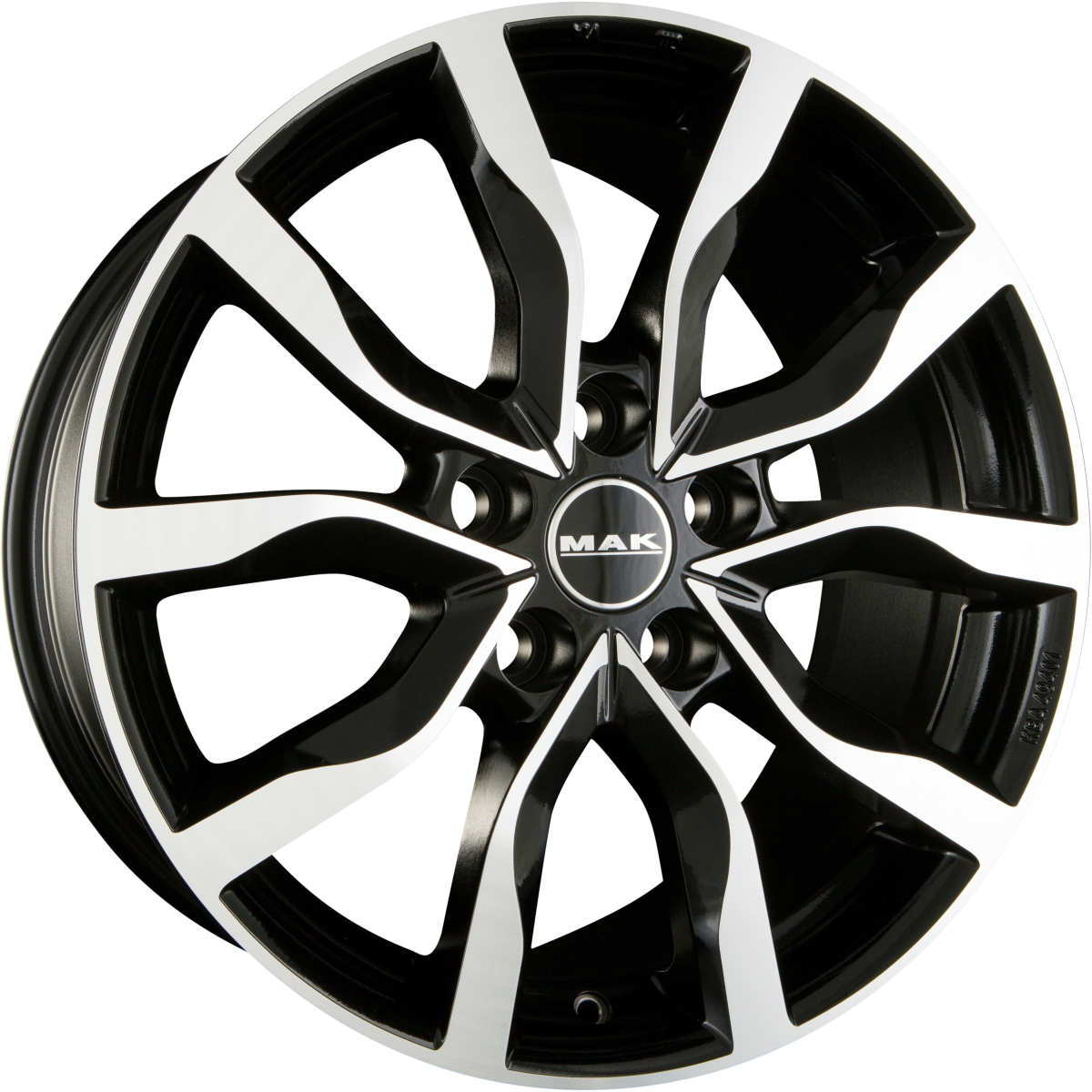 Mak Köln black mirror Alufelge 8x18 Zoll ET25 LK 5x112 ML66.5 – Bild 5
