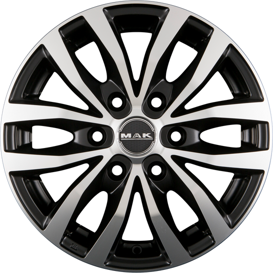 Mak Load 6 Ice Black Alufelge 6.5x16 Zoll ET20 LK 6x139.7 ML106.1