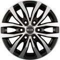 Mak Load 6 Ice Black Alufelge 6.5x16 Zoll ET20 LK 6x139.7 ML106.1
