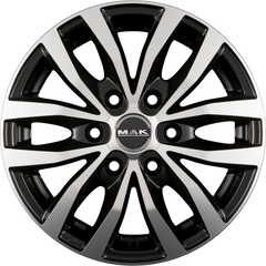 Mak Load 6 Ice Black Alufelge 6.5x16 Zoll ET20 LK 6x139.7 ML106.1