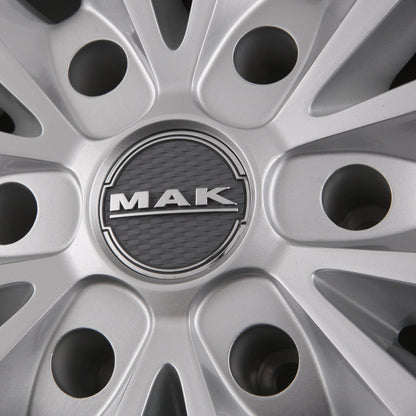 Mak Load 6 Silver Alufelge 6.5x16 Zoll ET62 LK 6x130 ML84.1 – Bild 5