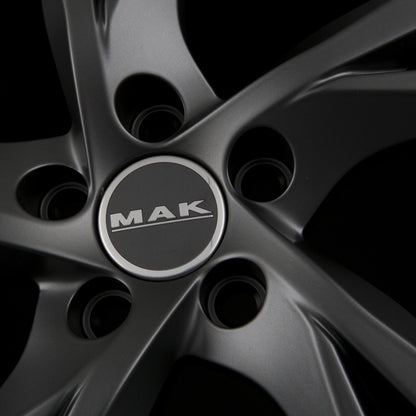 Mak Stockholm Matt Titan Alufelge 7x17 Zoll ET50 LK 5x108 ML63.4 – Bild 4