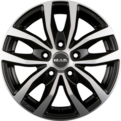 Mak Load 5 Ice Black Alufelge 6.5x16 Zoll ET45 LK 5x114.3 ML66.1
