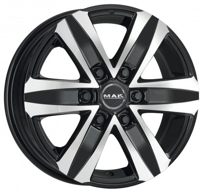 Mak Stone 6 black mirror Alufelge 8.5x20 Zoll ET20 LK 6x139.7 ML106.1