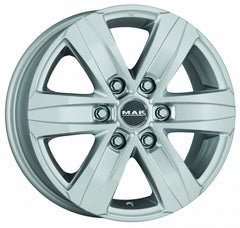 Mak Stone 6 silver Alufelge 8.5x20 Zoll ET20 LK 6x139.7 ML106.1