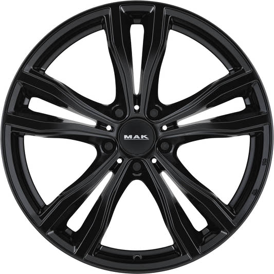 Mak X-Mode gloss black Alufelge 10x21 Zoll ET50 LK 5x112 ML66.6 – Bild 2