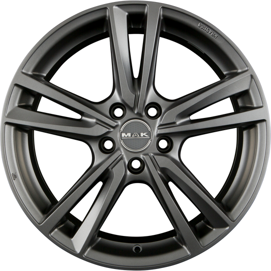 Mak Icona Matt Titan Alufelge 7x17 Zoll ET35 LK 4x98 ML58.1