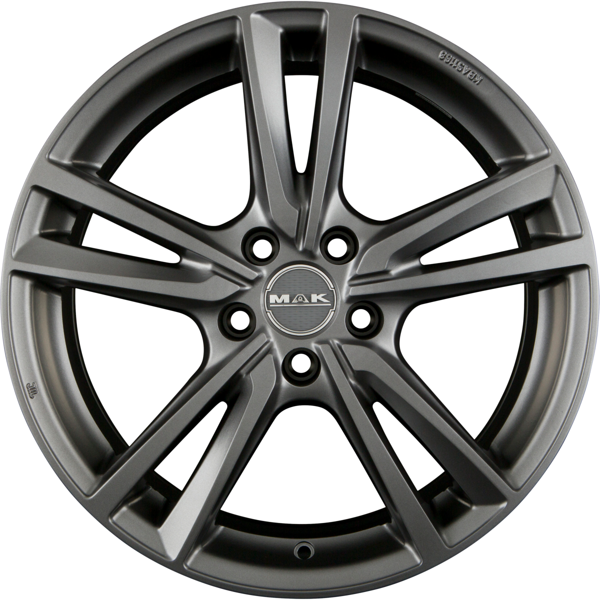 Mak Icona Matt Titan Alufelge 7x17 Zoll ET35 LK 4x98 ML58.1