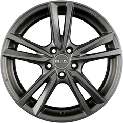 Mak Icona Matt Titan Alufelge 7x17 Zoll ET35 LK 4x98 ML58.1