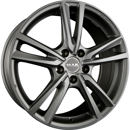 Mak Icona Matt Titan Alufelge 7x17 Zoll ET35 LK 4x98 ML58.1 – Bild 2