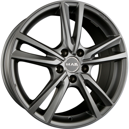 Mak Icona Matt Titan Alufelge 7x17 Zoll ET35 LK 4x98 ML58.1 – Bild 2