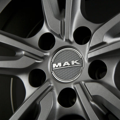 Mak Icona Matt Titan Alufelge 7x17 Zoll ET35 LK 4x98 ML58.1 – Bild 5