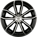 Mak 24H-FF Black Mirror Alufelge 9x19 Zoll ET21 LK 5x112 ML66.6