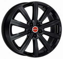 Mak Birmingham gloss black Alufelge 8x19 Zoll ET28 LK 5x112 ML66.45