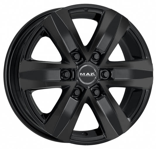 Mak Stone 6 gloss black Alufelge 8.5x20 Zoll ET20 LK 6x139.7 ML106.1