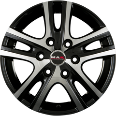 Mak Aria Black Mirror Alufelge 7x16 Zoll ET38 LK 6x139.7 ML67.1